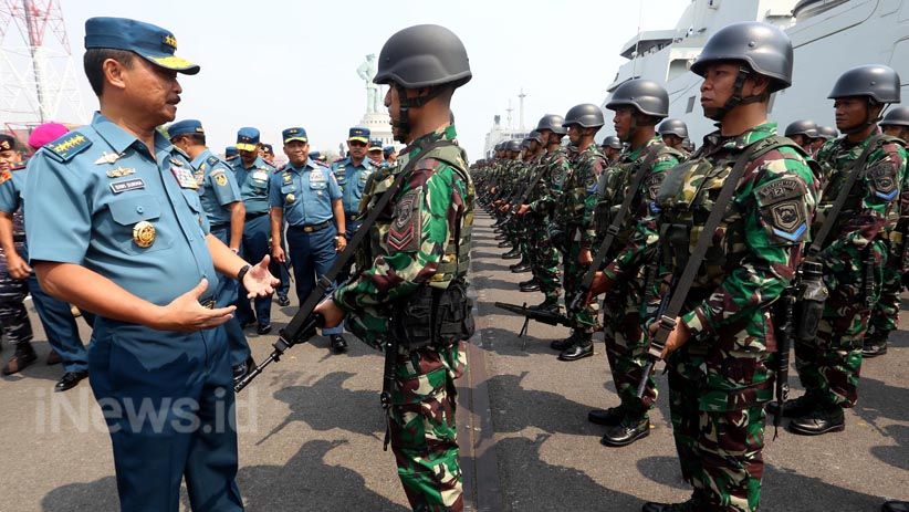 KSAL Lepas Keberangkatan Satgas Latma Rimpac 2018 ke Hawaii - Bagian 1