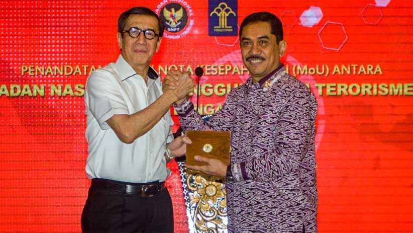 Kemenkumham dan BNPT Perkuat Kerja Sama Penanggulangan Terorisme - Bagian 1