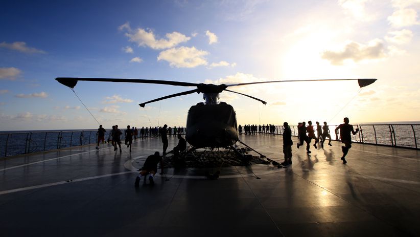 Melihat Aktivitas Prajurit TNI AL Menuju Latihan Perang di Hawaii - Bagian 1