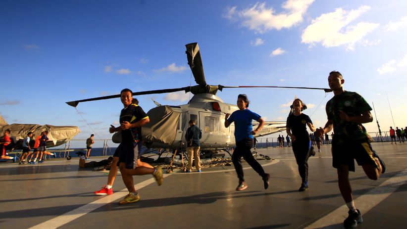 Melihat Aktivitas Prajurit TNI AL Menuju Latihan Perang di Hawaii - Bagian 5