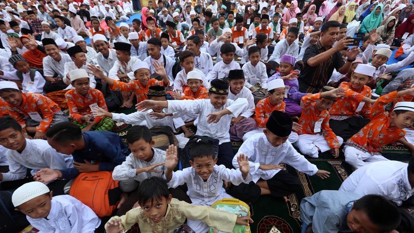 Rumah Zakat Ajak 1.000 Anak Yatim Berbuka Puasa Bersama - Bagian 1