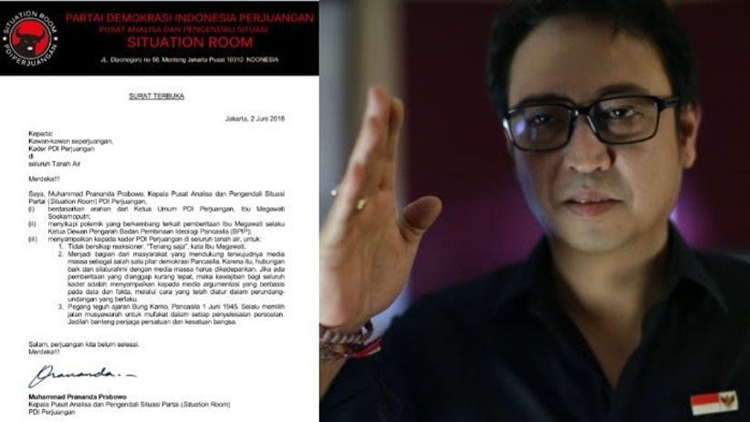 Surat Terbuka Prananda: Megawati Minta Kader PDIP Tidak Reaktif - Bagian 2