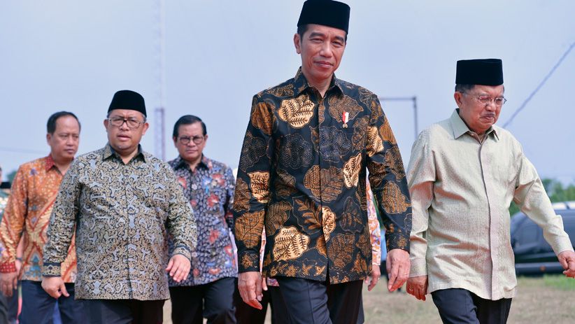 Jokowi-JK Resmikan Pembangunan Universitas Islam Internasional Indonesia - Bagian 3