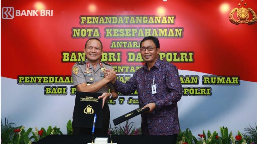 BRI Berikan Akses Pembiayaan Perumahan Anggota Polri se-Indonesia - Bagian 1