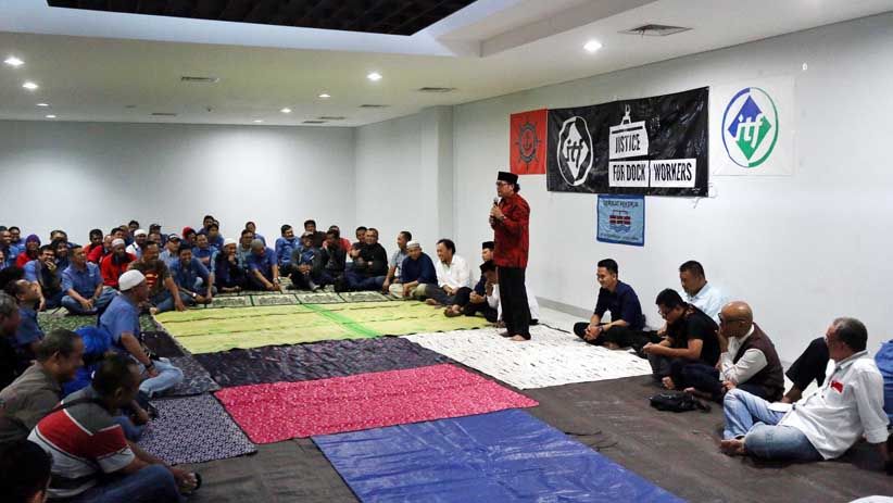 Serikat Pekerja JICT Buka Puasa bersama Ratusan Buruh Pelabuhan - Bagian 2
