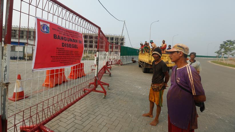 Ini 932 Bangunan di Kawasan Reklamasi Pulau D yang Disegel - Bagian 8