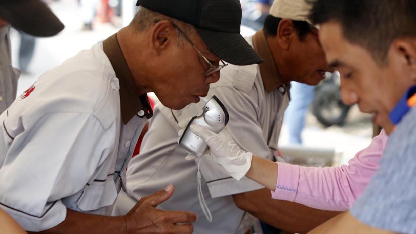 Sopir Bus Terminal Lebak Bulus Jalani Tes Narkoba dan Alkohol - Bagian 4
