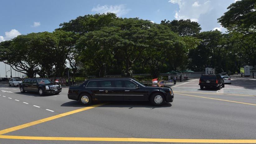 Presiden Donald Trump Bertemu PM Lee Hsien Loong di Istana Singapura - Bagian 5