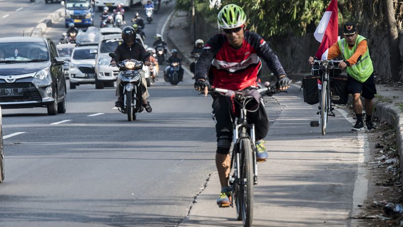 Warga Bandung Mudik ke Kebumen Pakai Sepeda Ontel, Perjalanan 2 Hari - Bagian 2