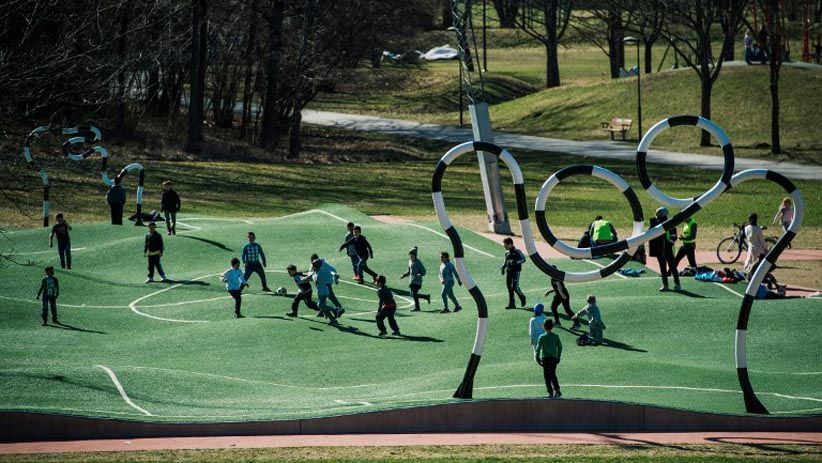 Foto-Foto Lapangan Sepak Bola Terunik dan Terindah di Dunia - Bagian 14