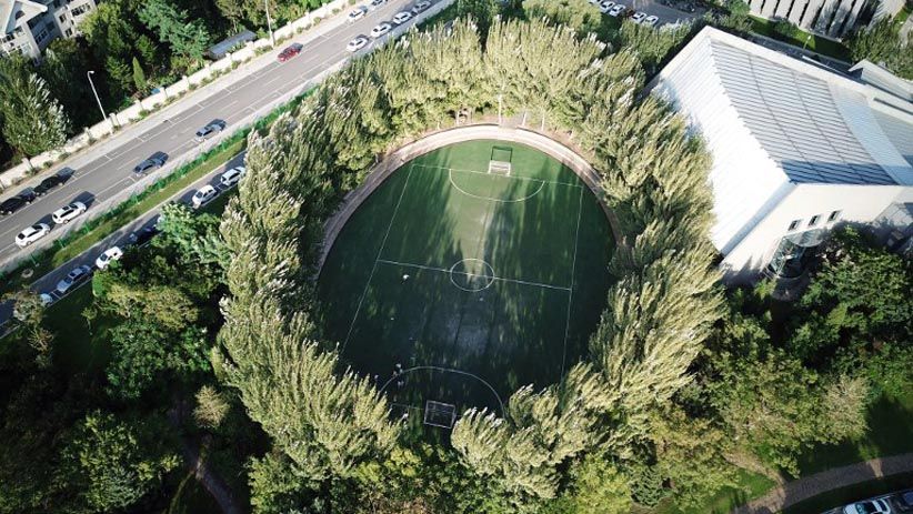 Foto-Foto Lapangan Sepak Bola Terunik dan Terindah di Dunia - Bagian 2