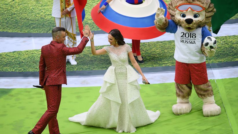 Foto-Foto Kemeriahan Pembukaan Piala Dunia 2018 Rusia - Bagian 2