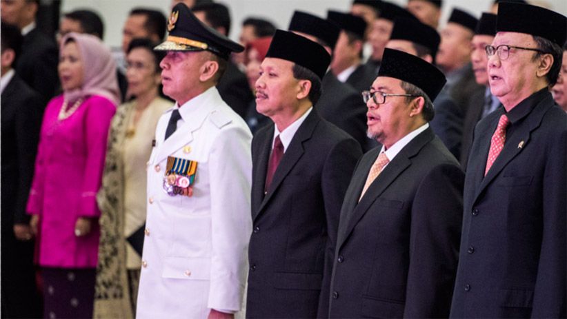 Ini Foto-Foto Pelantikan Komjen Pol M Iriawan Jadi Pj Gubernur Jabar - Bagian 4