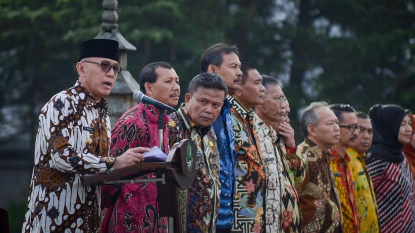 Pj Gubernur Jabar M Iriawan Halal Bihalal dengan 1.400 ASN - Bagian 1