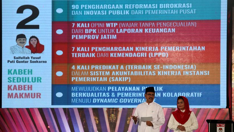 Debat Pamungkas Pilgub Jatim, 2 Paslon Gunakan Bahasa Jawa - Bagian 5