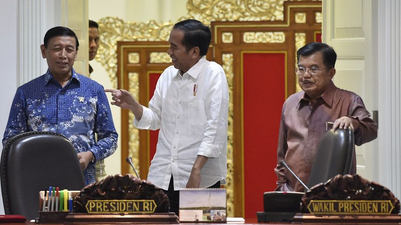 Presiden Jokowi Pimpin Rapat Persiapan Pertemuan IMF-Bank Dunia - Bagian 2