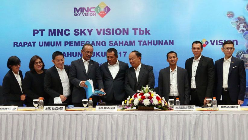 RUPST MNC Sky Vision Setujui Susunan Direksi Baru - Bagian 2