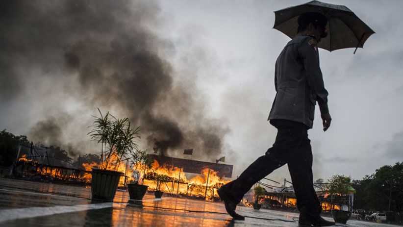 Pemerintah Myanmar Musnahkan Narkoba Senilai 187 Juta Dolar AS - Bagian 4