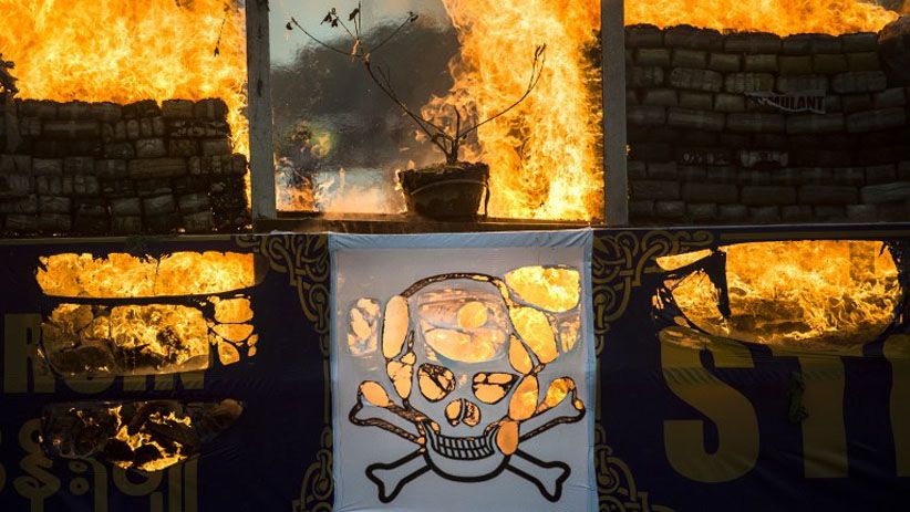 Pemerintah Myanmar Musnahkan Narkoba Senilai 187 Juta Dolar AS - Bagian 1