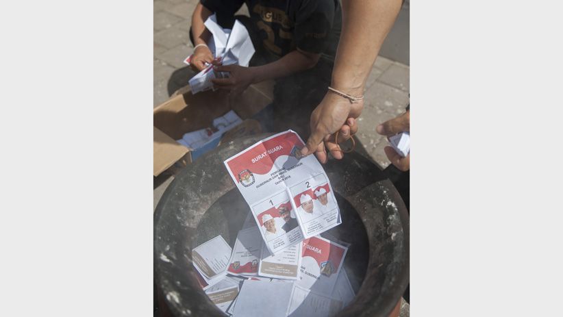 KPU Boyolali dan Denpasar Musnahkan Ribuan Surat Suara Rusak - Bagian 5