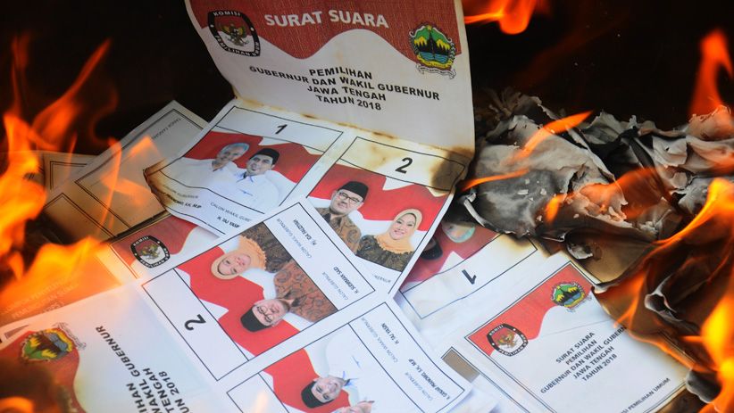 KPU Boyolali dan Denpasar Musnahkan Ribuan Surat Suara Rusak - Bagian 1
