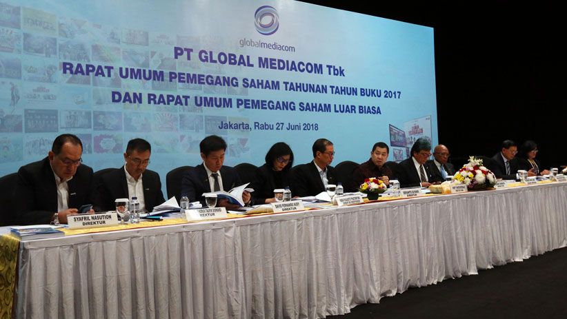 RUPST Global Mediacom Setujui Pembagian Dividen Rp69,16 Miliar - Bagian 2