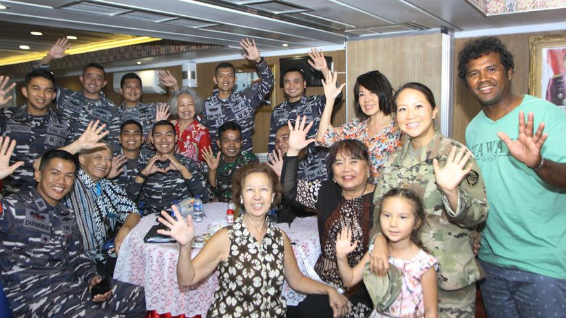 Ikut Latihan Tempur, Satgas Rimpac TNI AL Tiba di Hawaii - Bagian 6