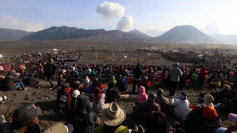 Menikmati Pagelaran Eksotika Bromo 2018 di Lautan Pasir - Bagian 1