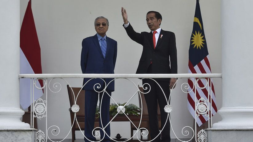 Presiden Jokowi Terima Kunjungan PM Malaysia Mahathir Mohamad di Istana Bogor - Bagian 1