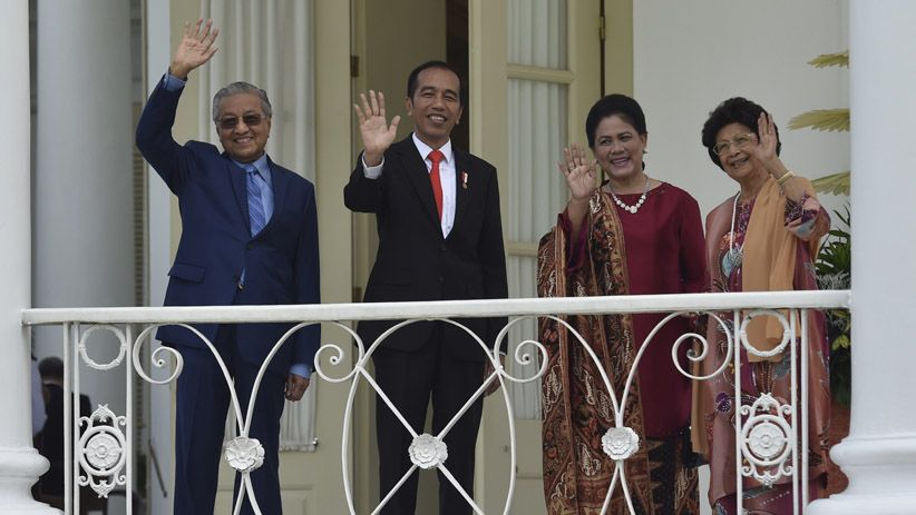 Presiden Jokowi Terima Kunjungan PM Malaysia Mahathir Mohamad di Istana Bogor - Bagian 3