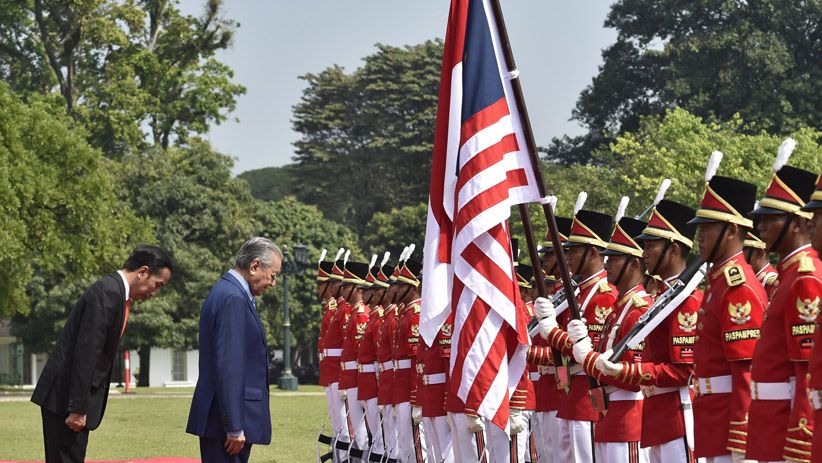 Presiden Jokowi Terima Kunjungan PM Malaysia Mahathir Mohamad di Istana Bogor - Bagian 6
