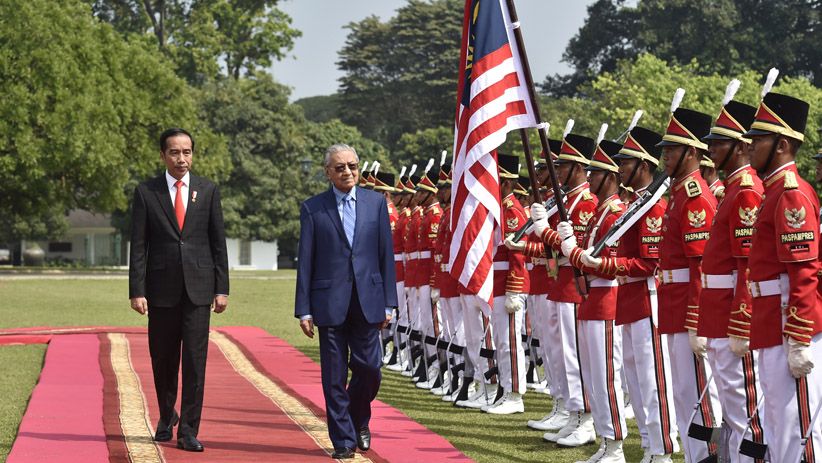 Presiden Jokowi Terima Kunjungan PM Malaysia Mahathir Mohamad di Istana Bogor - Bagian 5