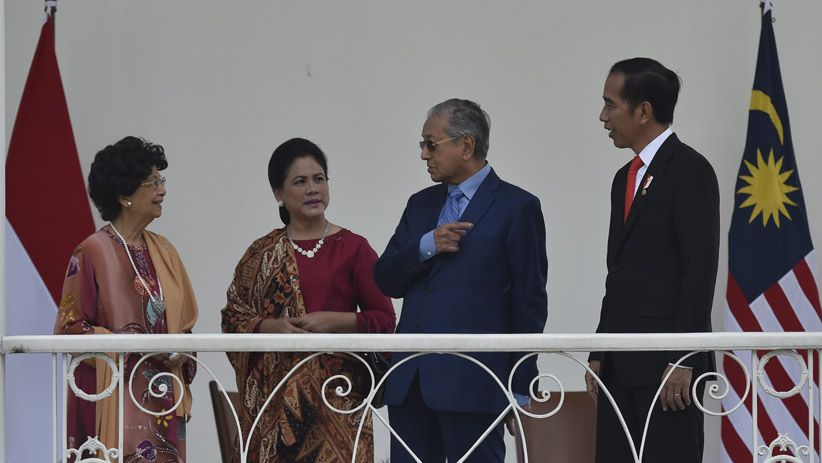 Presiden Jokowi Terima Kunjungan PM Malaysia Mahathir Mohamad di Istana Bogor - Bagian 4
