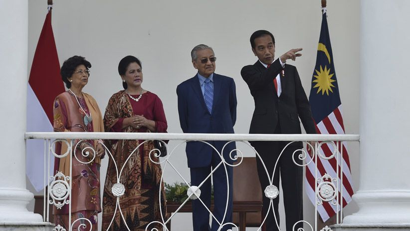 Presiden Jokowi Terima Kunjungan PM Malaysia Mahathir Mohamad di Istana Bogor - Bagian 2