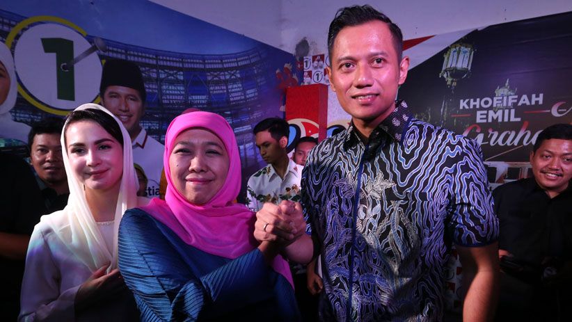 Datang ke Surabaya, AHY Ucapkan Selamat kepada Khofifah - Bagian 2
