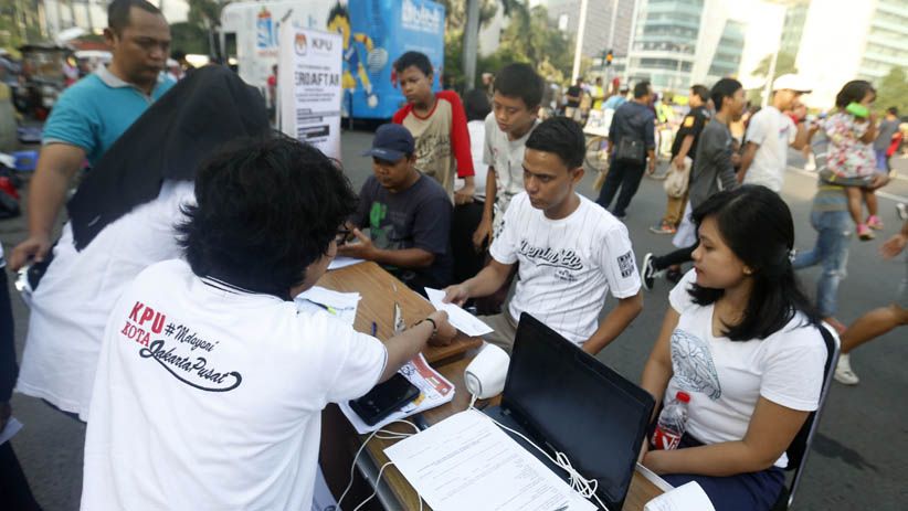 KPU DKI Jakarta Buka Posko Tanggapan Masyarakat terhadap DPS Pemilu 2019 - Bagian 4