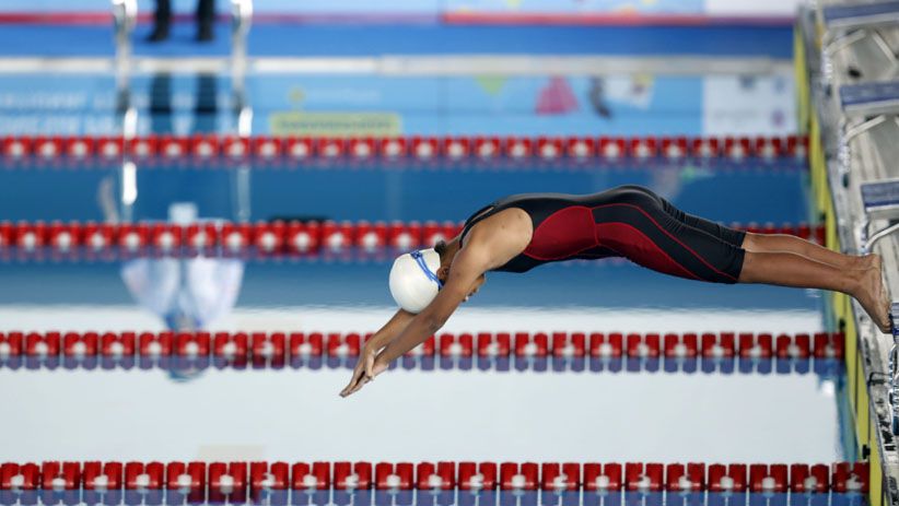 Melihat Semangat Atlet Renang Tes Event Asian Para Games 2018 - Bagian 6