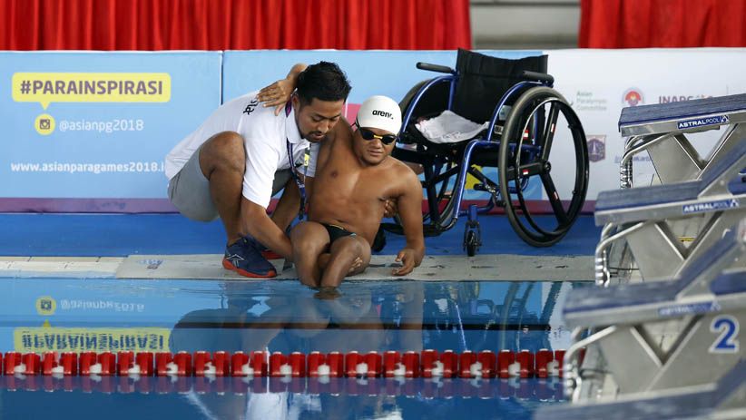 Melihat Semangat Atlet Renang Tes Event Asian Para Games 2018 - Bagian 2