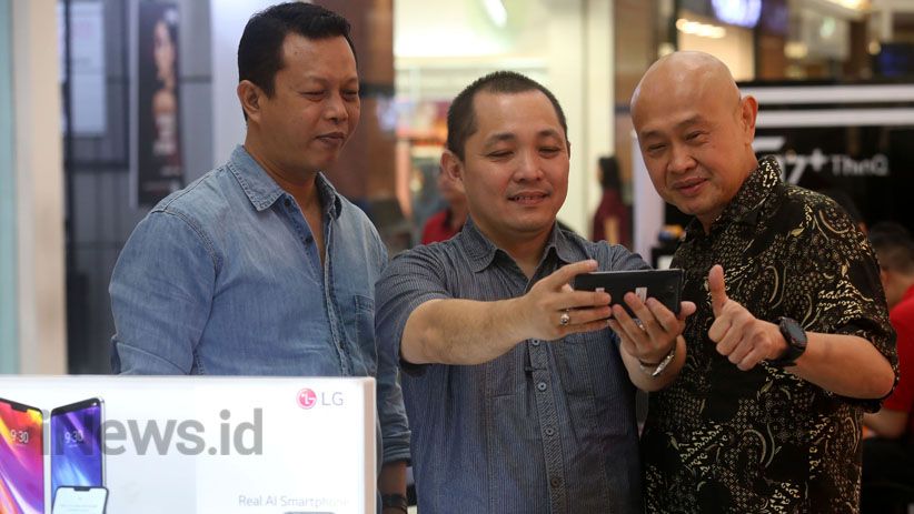 Smartphone LG G7+ThinQ Mulai Dipasarkan di Surabaya - Bagian 2