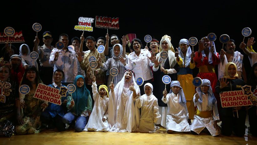 BNN dan Ludruk Irama Budaya Nusantara Gelar Pertunjukkan Siti Masyitoh - Bagian 7