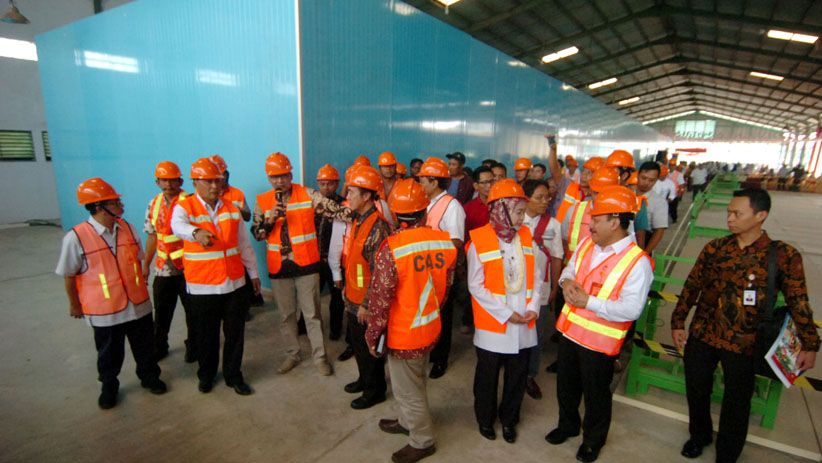 Baru Diresmikan, Gudang Ini Mampu Menyimpan 320 Ton Bawang Merah - Bagian 1