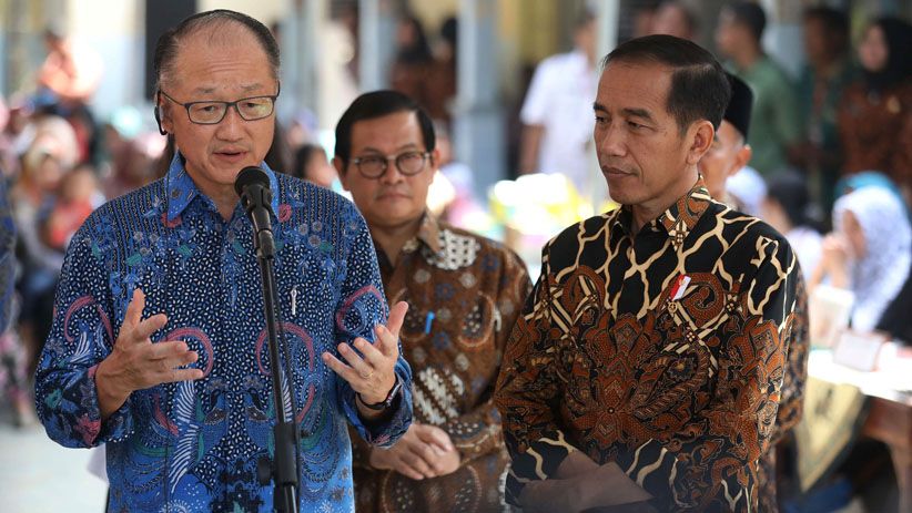 Jokowi Ajak Presiden Bank Dunia Blusukan ke Posyandu di Bogor - Bagian 5