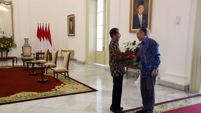 Jokowi Terima Kunjungan Presiden Bank Dunia di Istana Bogor - Bagian 6