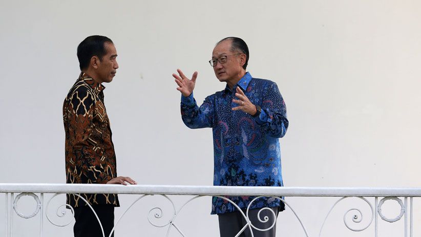 Jokowi Terima Kunjungan Presiden Bank Dunia di Istana Bogor - Bagian 3