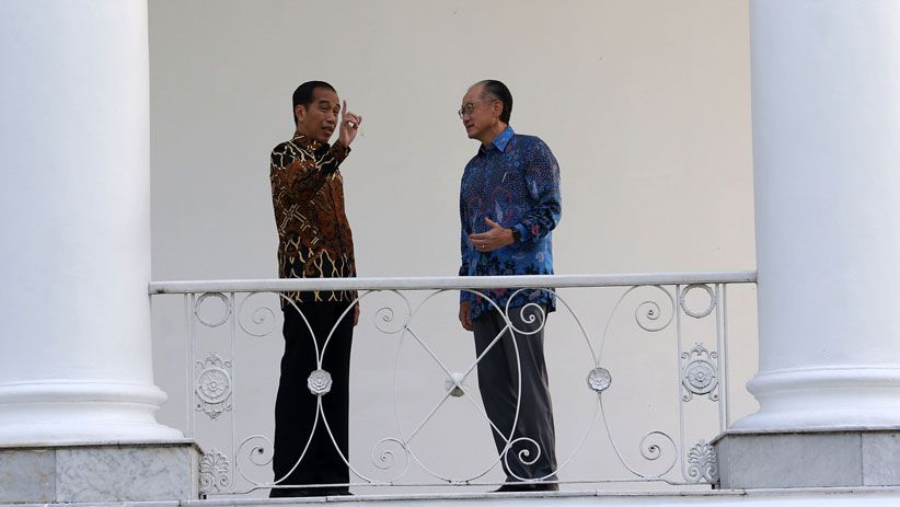 Jokowi Terima Kunjungan Presiden Bank Dunia di Istana Bogor - Bagian 1