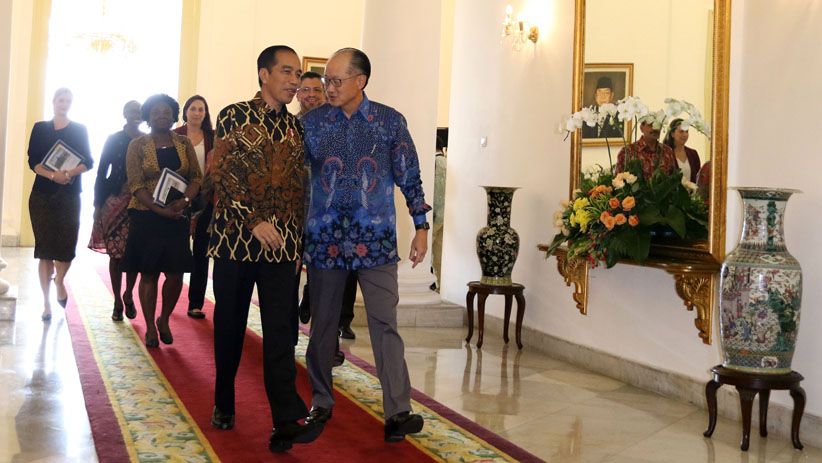 Jokowi Terima Kunjungan Presiden Bank Dunia di Istana Bogor - Bagian 4