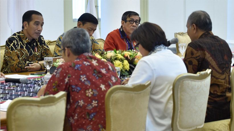 Presiden Jokowi Bertemu Pimpinan KPK Bahas RKUHP - Bagian 4