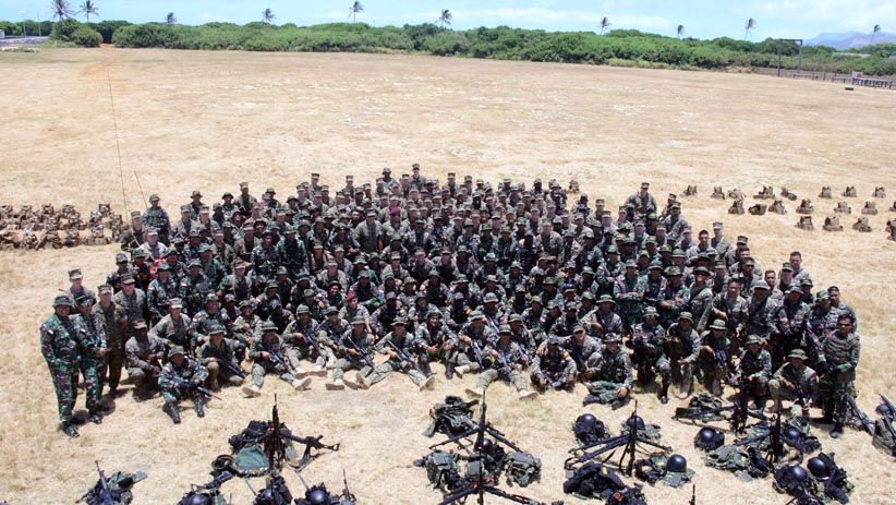 Marinir TNI AL Berbagi Ilmu Tempur ke Tentara AS, Malaysia dan Sri Lanka - Bagian 9