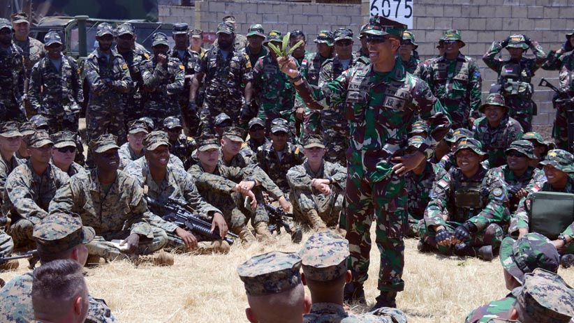 Marinir TNI AL Berbagi Ilmu Tempur ke Tentara AS, Malaysia dan Sri Lanka - Bagian 8