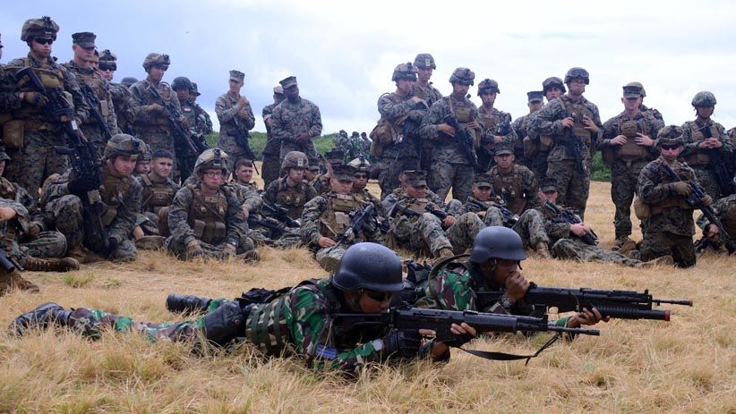 Marinir TNI AL Berbagi Ilmu Tempur ke Tentara AS, Malaysia dan Sri Lanka - Bagian 2